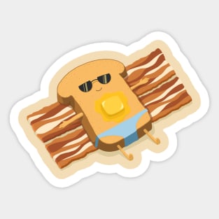 Toasty Sticker